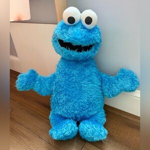 2013 Sesame Street Blue Cookie Monster 21” Plush Toy